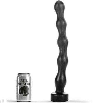 Buttplug All Black Variabile in PVC da 42 cm - Sensazioni Intense